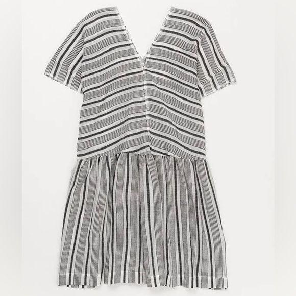 lemlem black and white Selina Easy Dress size small - Picture 2 of 9